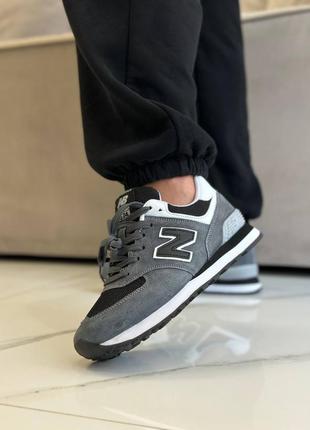 Жіночі кросівки сірі new balance 574 grey10 фото