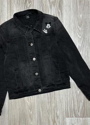 Джинсова куртка мікі
