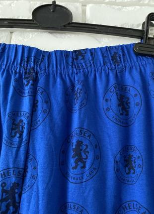 Гарні штани дом сині принт футбольний клуб челсі ххл4 фото