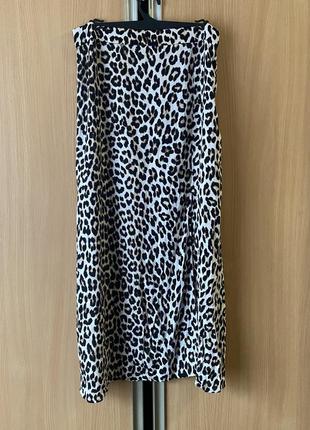 Леопардовая юбка3 фото