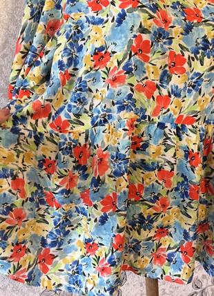 Нежная блузка с пышными рукавами р.164 фото