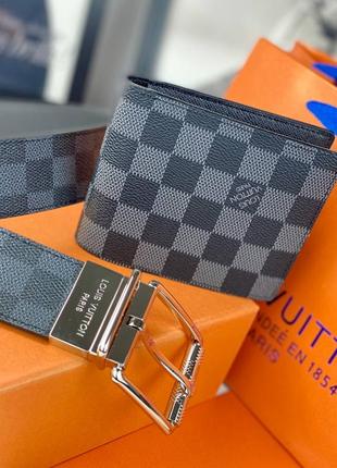 Чоловічий гаманець в стилі louis vuitton
