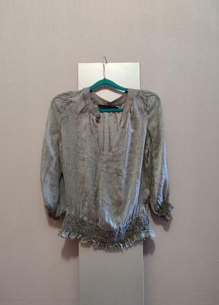 Блузка zara basic, размер s