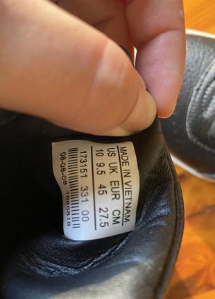 Кожаные черные кроссовки puma4 фото