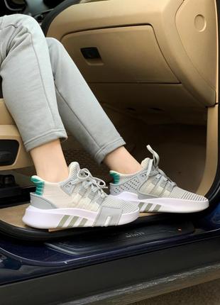 Кроссовки женские мужские в стиле adidas equipment eqt adv grey  адидас эквипмент серые2 фото