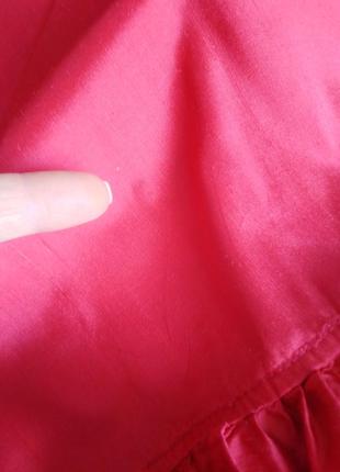 Прекрасный красный ♥️, натуральный шелк, чесуча, платок9 фото