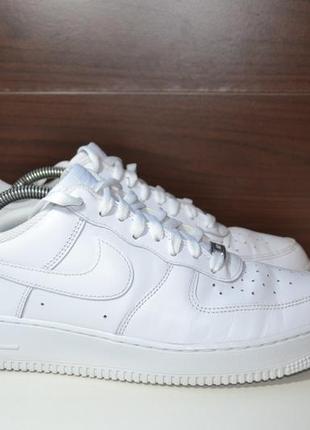 Nike air force 1 кроссовки оригинал 44р кожаные ботинки