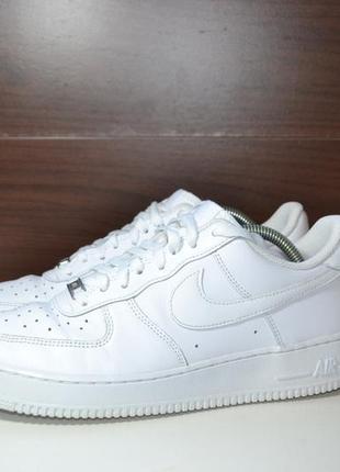 Nike air force 1 кросівки оригінал 44р шкіряні черевики4 фото