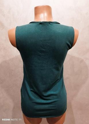409.актуальная качественная (лиоцел+хлопок) блузка успешного испанского бренда massimo dutti5 фото