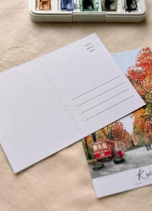 Set of 4 kyiv postcards6 фото