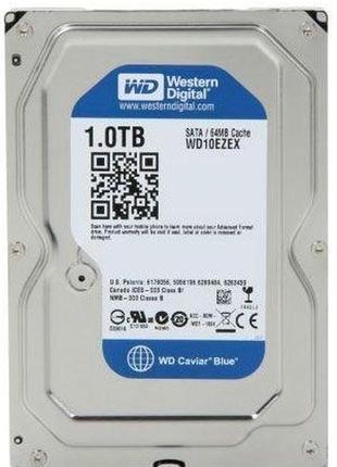 Жорстку диск 3.5" 1tb western digital caviar blue sata 3 64mb ...