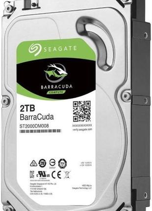 Жорстку диск 3.5" 2tb seagate barracuda sata-3, 7200rpm, 256mb...