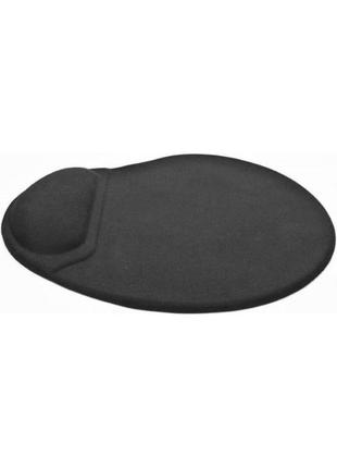 Килимок gembird mp-gel-bk подушка для руки 220 х 250 мм чорний...