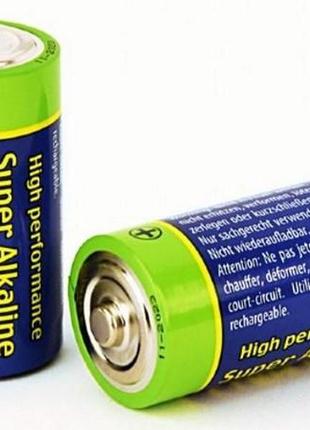 Батарейка lr14/тип з energenie super alkaline eg-ba-lr14-01 2 ...