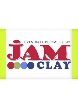 Полімерна глина "jam clay", лимонна крапля, 20 гр,