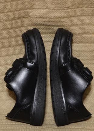 Комфортные черные кожаные полуботинки clarks англия 25 1/2 р.7 фото