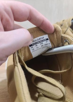 Чоловічі кеди " pull & bear "10 фото