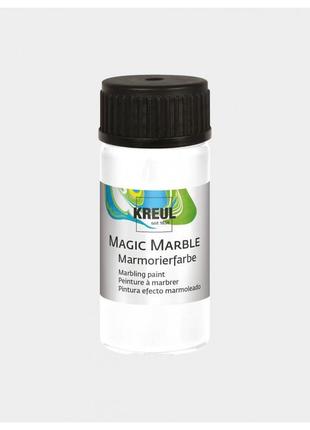 Фарба для мармор. універс."magic marble" 20мл прозорий