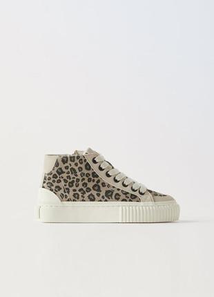 Кеди леопардовые 35 р 23см