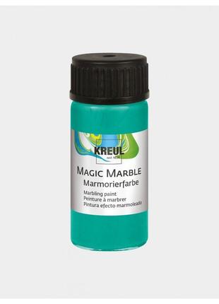 Фарба для мармор. універс."magic marble" metallic 20 мл зелений