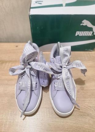 Женские кеды " puma basket"4 фото