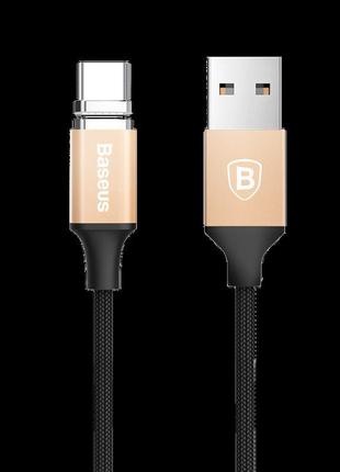 Магнитный usb кабель baseus insnap magnetic 3a type-c to usb, ...