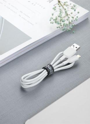 Usb кабель lightning anker powerline ii, 0.9 m white