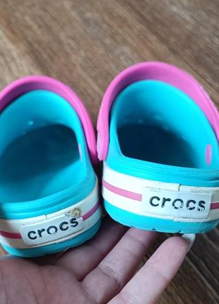 Крокси crocs на дівчинку4 фото