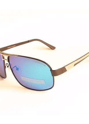Окуляри porshe design p 8562 black silver blue