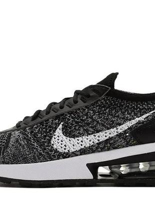 Кросівки nike air max flyknit racer wmns black white dm9073-0014 фото