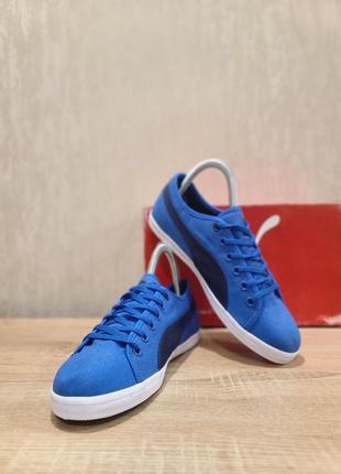 Мужские кеды "puma canvas"6 фото