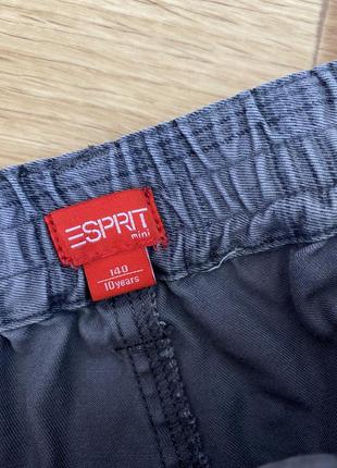 Шорты коттоновые бриджи в клетку esprit5 фото