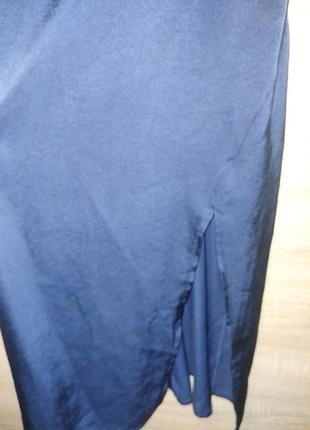 Шелковое платье миди 3