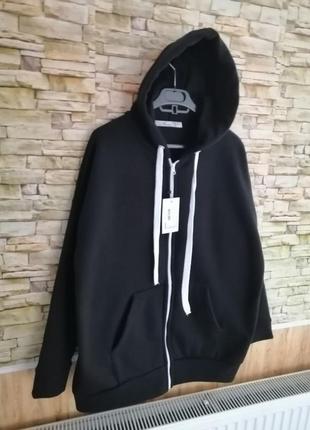 Кофта худи на флисе свитшот унисекс кофта худи на флісі світшот унісекс