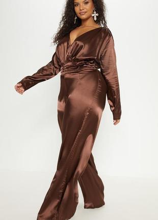 Prettylittlething plus size невероятно стильный комбинезон3 фото