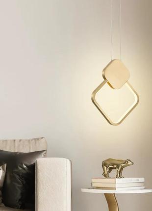 Люстра curly lamp gold 051473/a gd2 фото