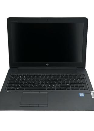 Ноутбук hp zbook 15 g4 i7-7700hq/16/240 ssd m.2/quadro m1200 4...