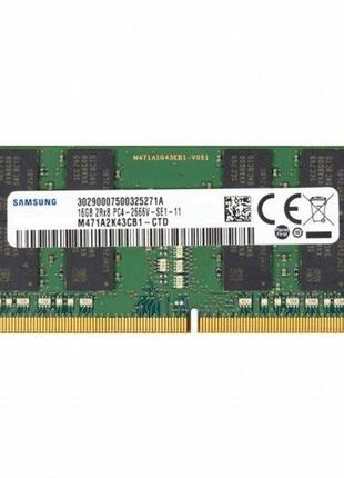 Пам'ять для ноутбука samsung ddr4 16gb 2666 mhz б/в