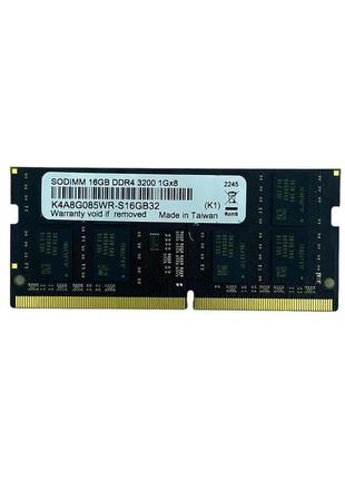 Пам'ять для ноутбука samsung ddr4 16gb 3200 mhz 1.2v, cl22