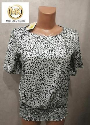 57.розкошная нарядная блузка модного американского бренда michael kors. новая, с биркой1 фото
