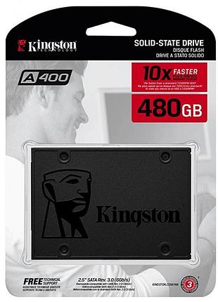 Новий накопичувач ssd 2.5" 480 gb kingston (sa400s37/480g)