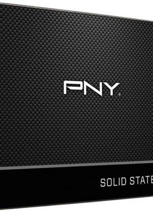 Новий накопичувач ssd 2.5" 240 gb pny cs900 sata3, 2.5" tlc, 5...