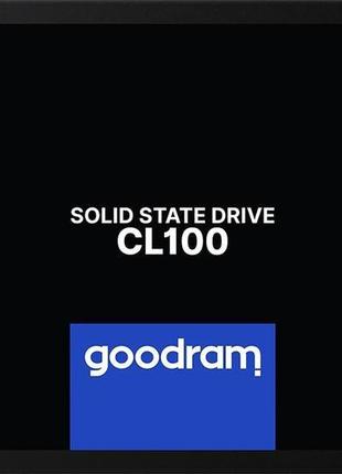 Новий накопичувач 960gb, goodram cl100 (gen.3), sata3, 2.5", 3...