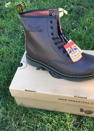 Черевики dr.martens 1460 (коричневі) розмір 41 42 43 44 45