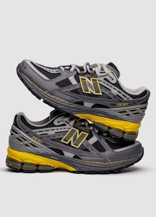 Кросівки new balance 1906n castlerock black yellow1 фото