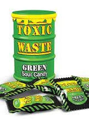 Toxic waste green — най кисліші цукерки, лімітований випуск, т...