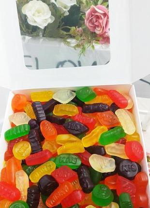 500 грамм желеек wine gums - винные жевательные конфеты со вку...