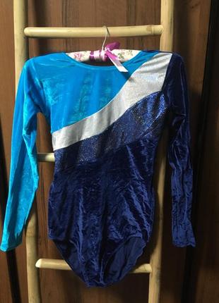 Купальник гимнастический танцевальный девочке 14 - 15 лет подростковый