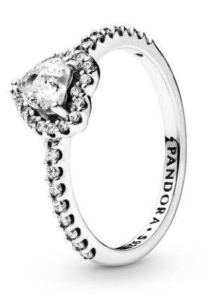 Pandora широка срібна каблучка пандора з камінцями, кольцо, кі...7 фото