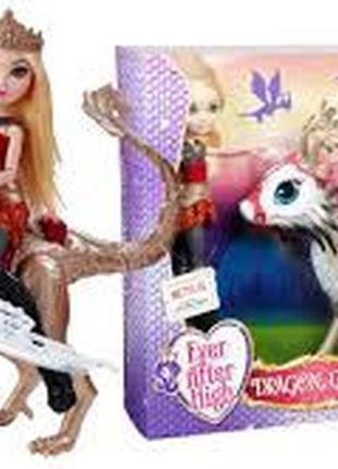 Ever after high dragon games apple white doll and braebyrn dra...